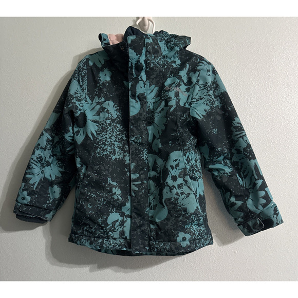 Columbia Youth XS (6) Whirlibird Jacket Omni-Heat Interchange Grow System Teal - Picture 1 of 10
